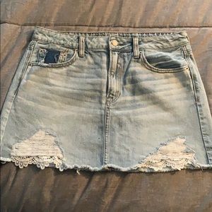 Denim skirt